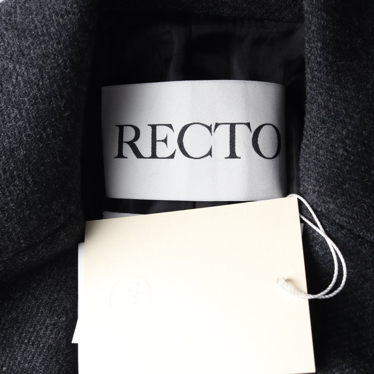 (새상품) RECTO 렉토 23FW 지베르니 펠트 더블 코트 상세 이미지 4