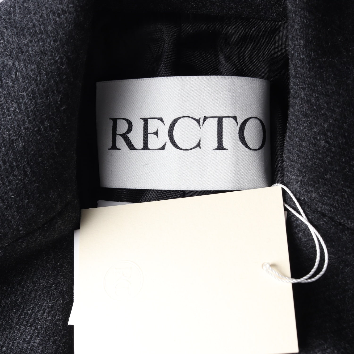 (새상품) RECTO 렉토 23FW 지베르니 펠트 더블 코트 이미지 4