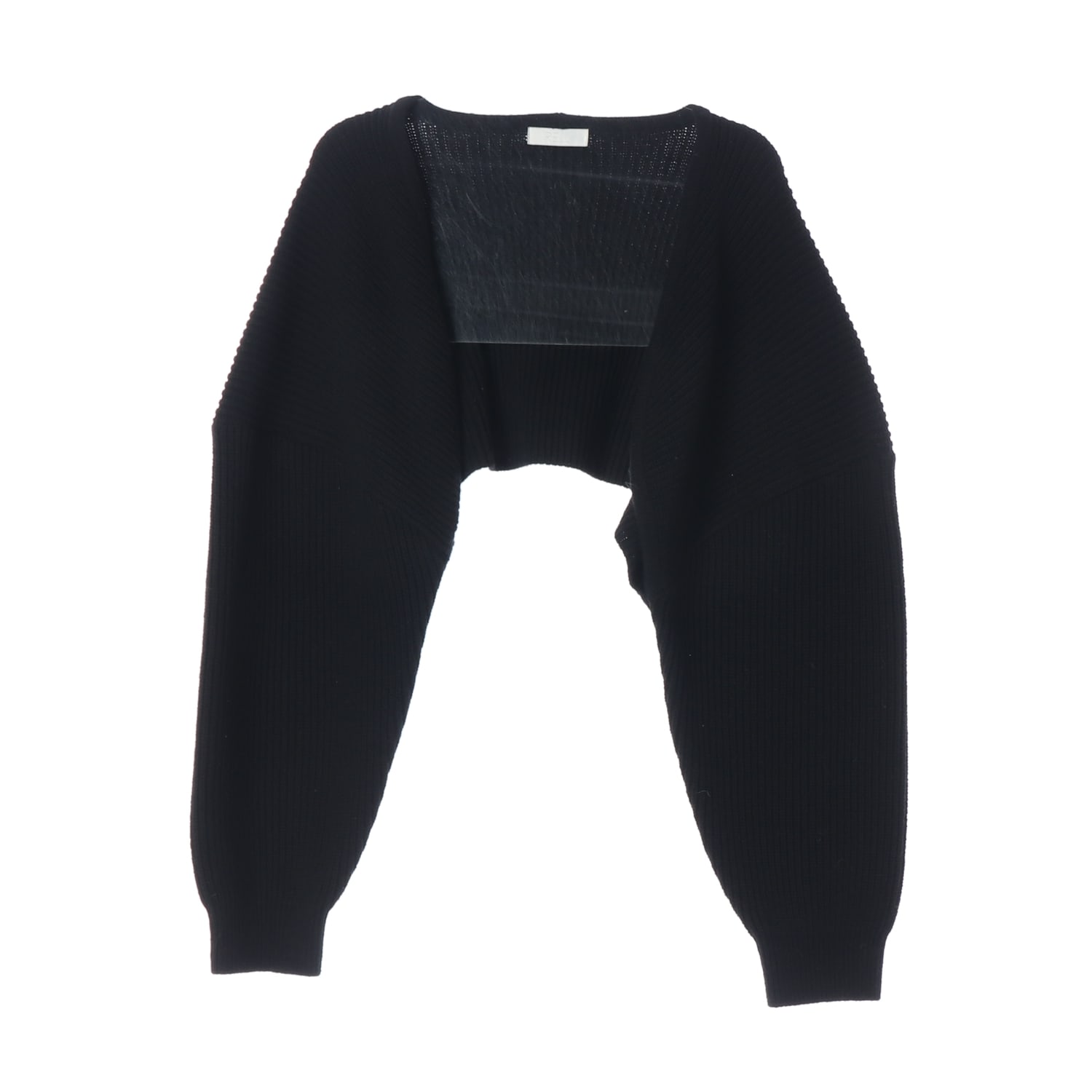 리엘 21FW 울 나일론 캐시미어 크롭 가디건 이미지 1
