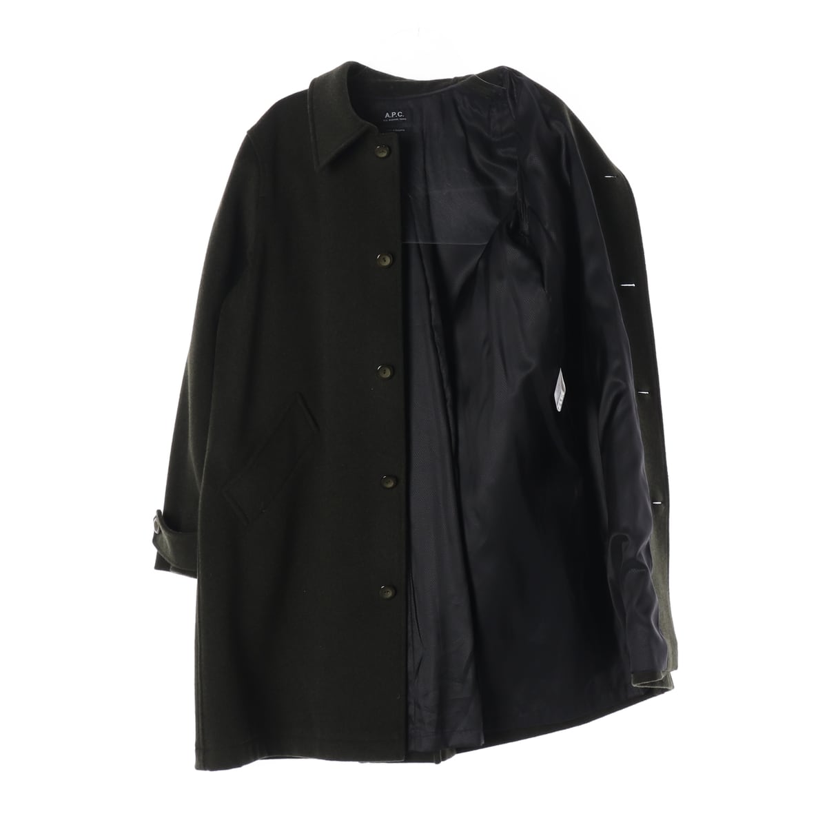 아페쎄 20FW 울 블렌드 롱 코트 상세 이미지 2