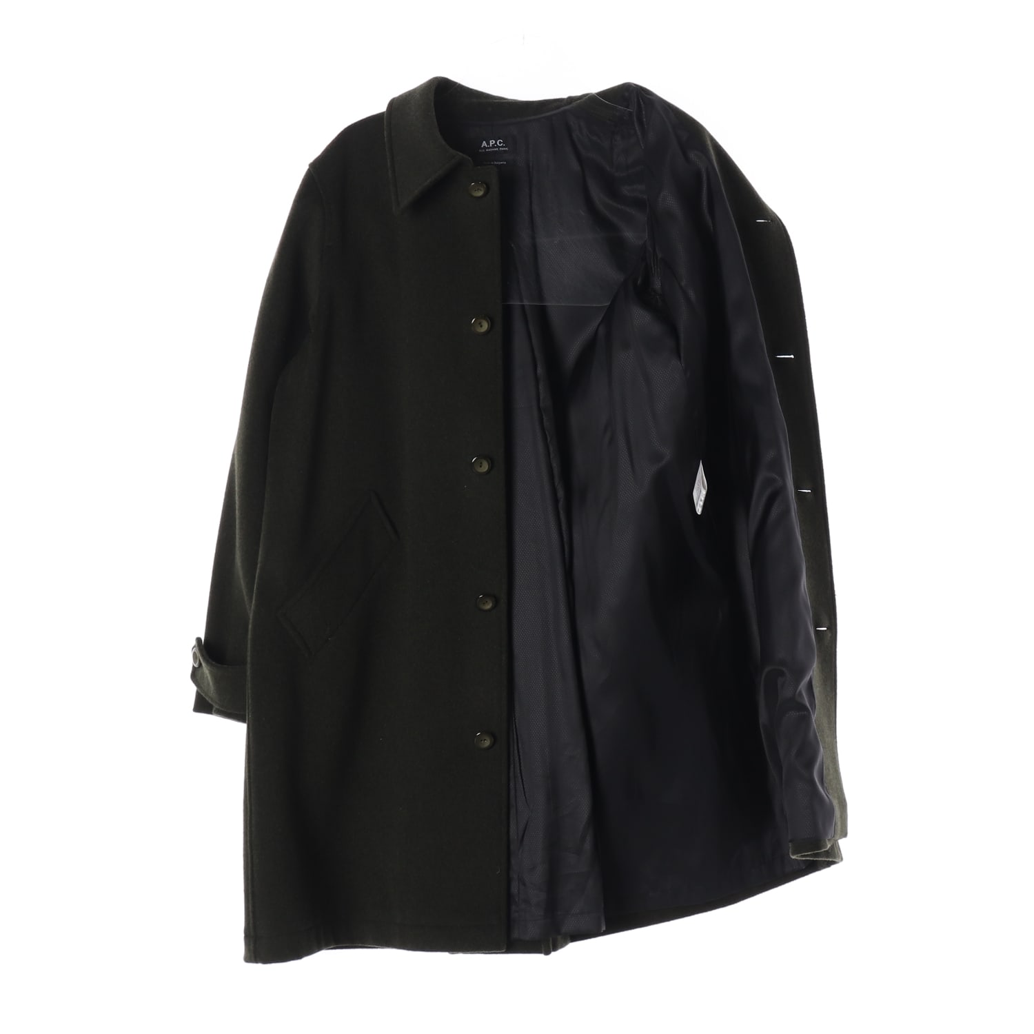 아페쎄 20FW 울 블렌드 롱 코트 이미지 2