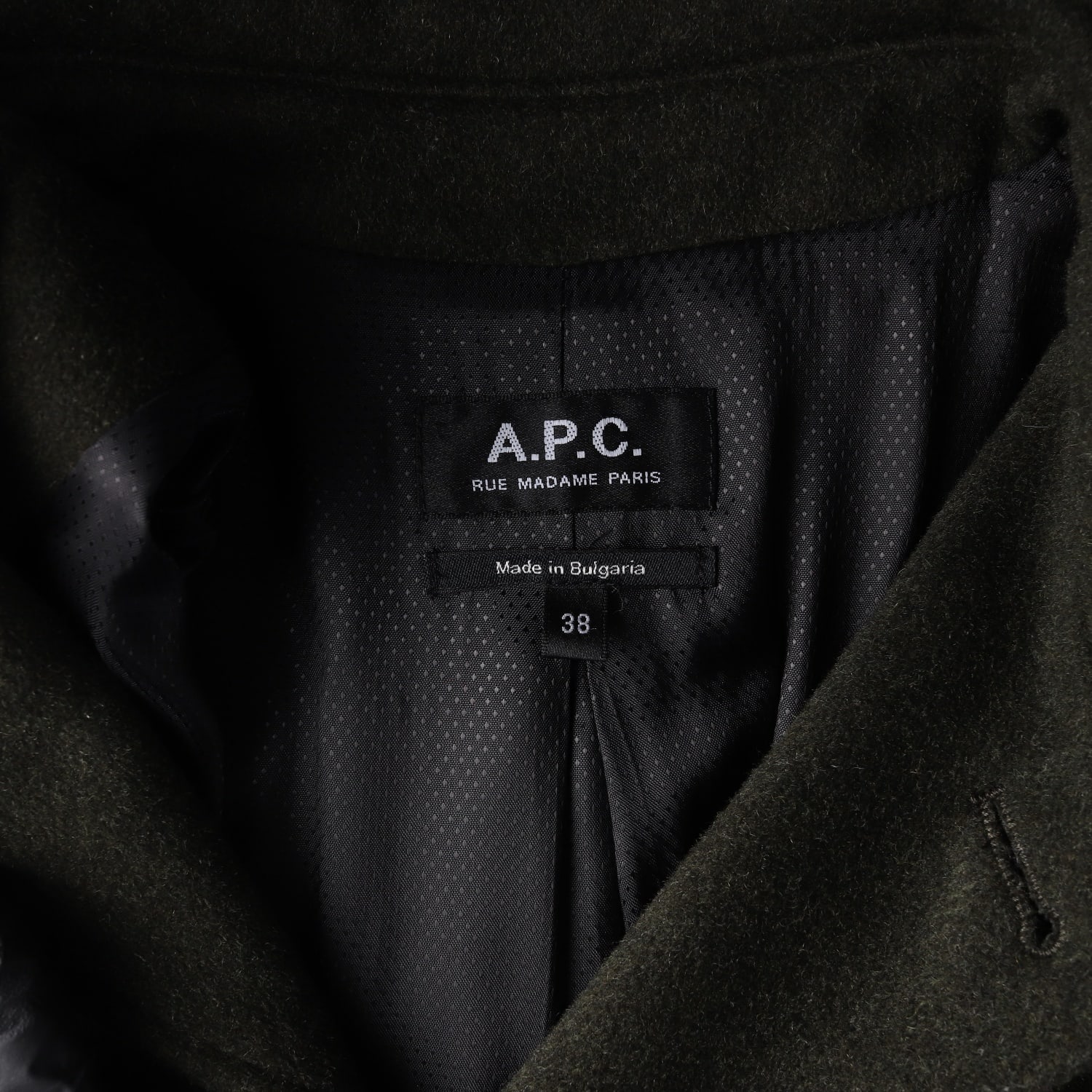 아페쎄 20FW 울 블렌드 롱 코트 이미지 4