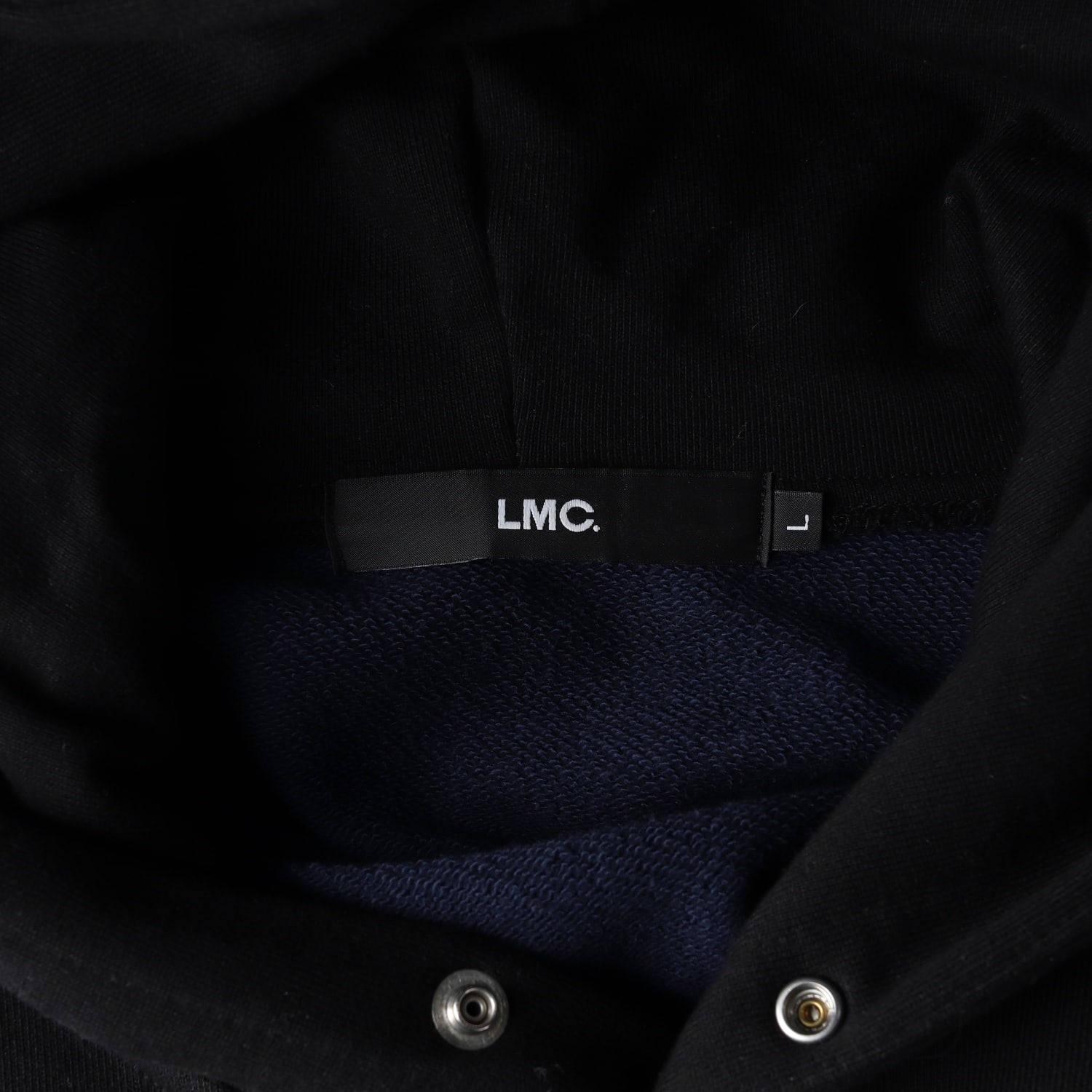 엘엠씨 LMC 스퀘어 오버사이즈 후드티 후디 블랙 이미지 3