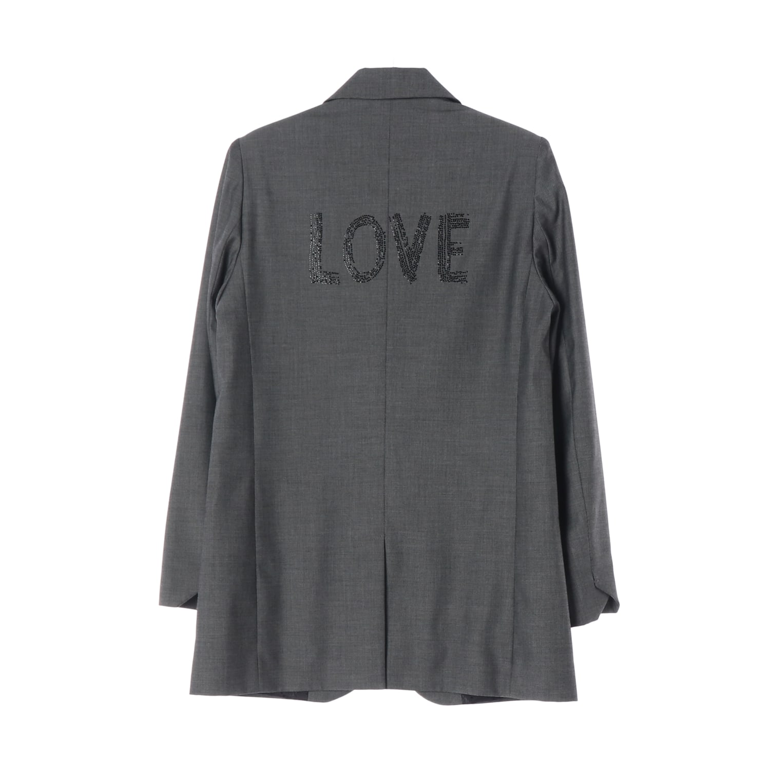 쟈딕앤볼테르 LOVE 자수 블레이저 재킷 자켓 그레이 이미지 2