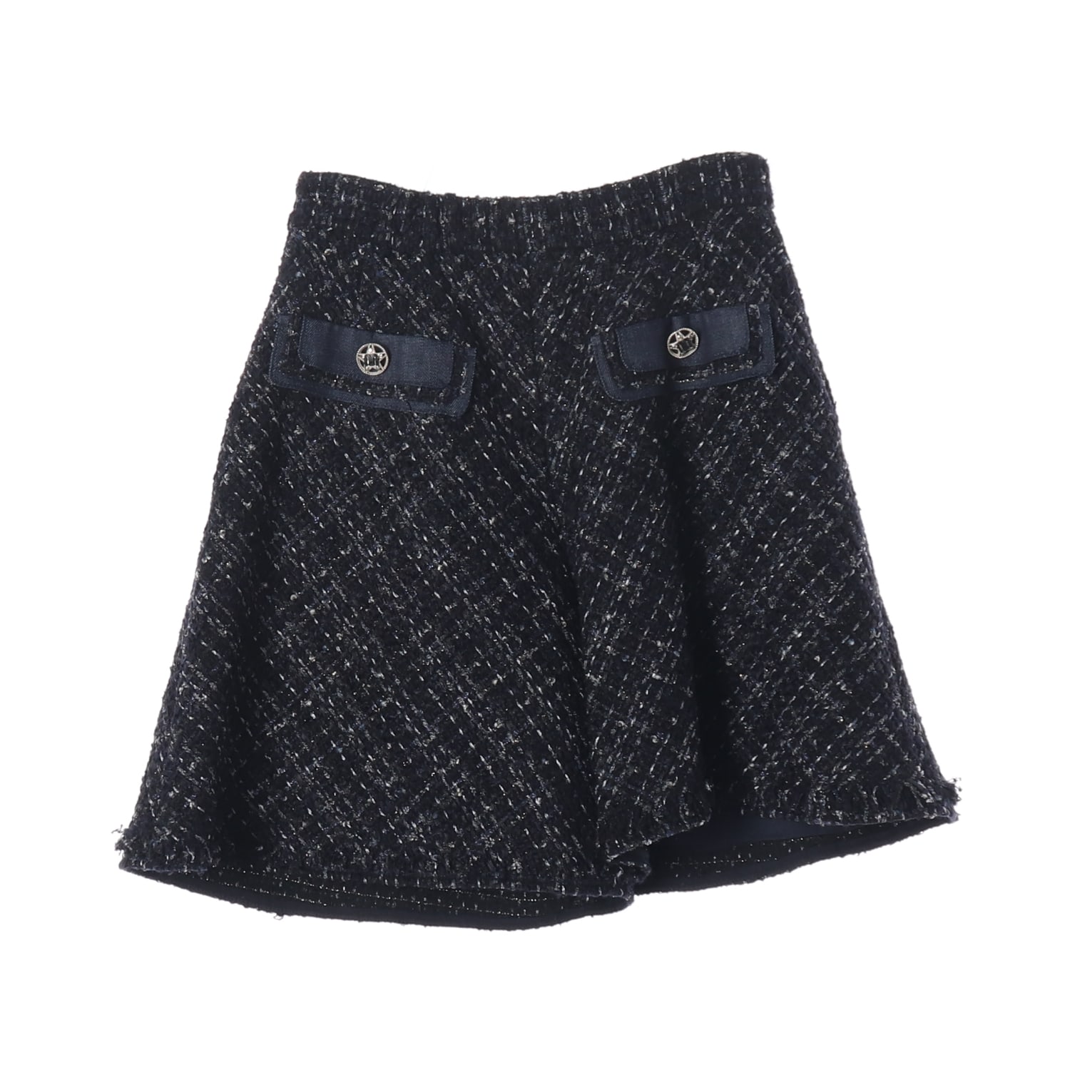 마인 21FW 트위드 플레어 미니 스커트 치마  이미지 2