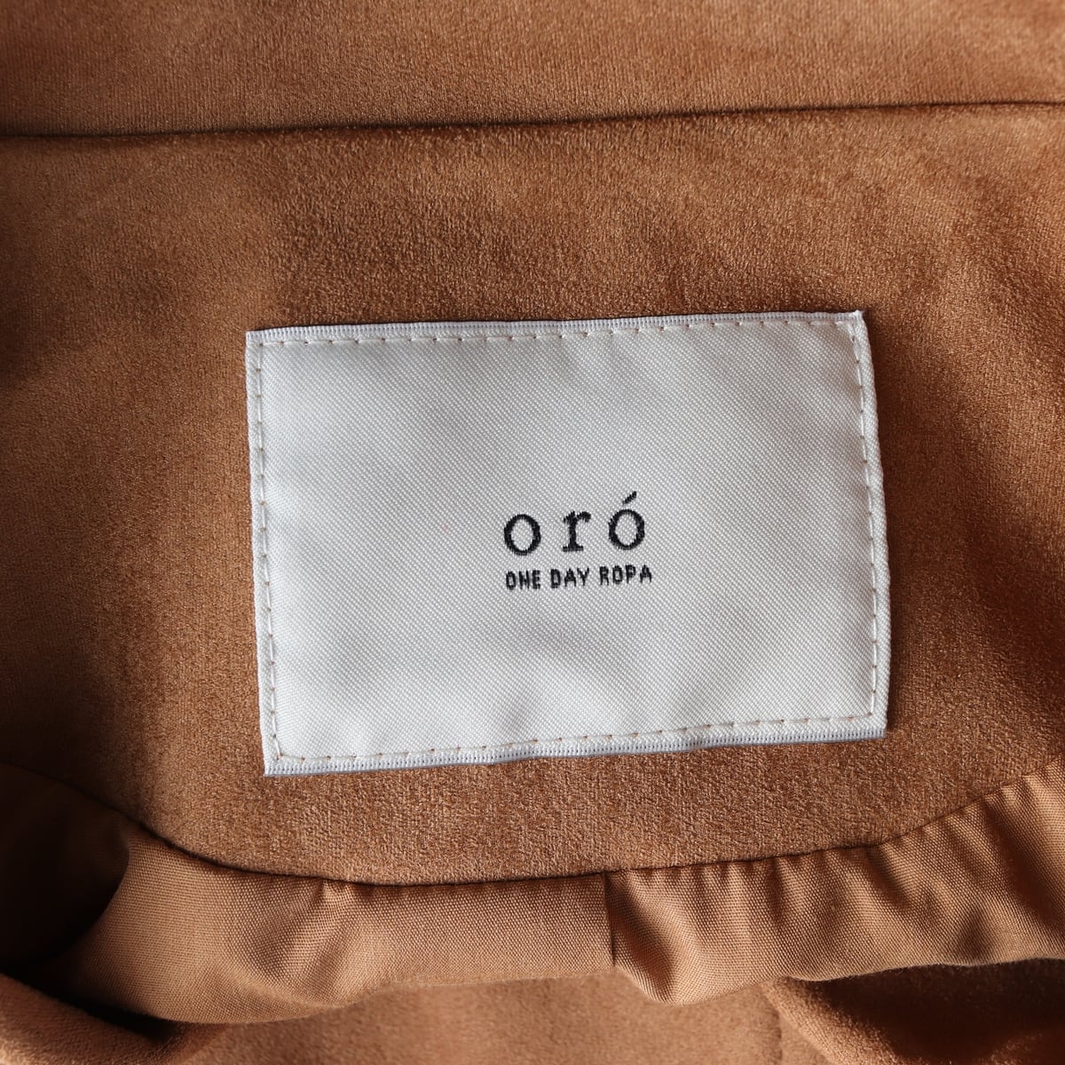 오로 ORO 버핑 레더 오버핏 스웨이드 자켓 재킷 상세 이미지 3