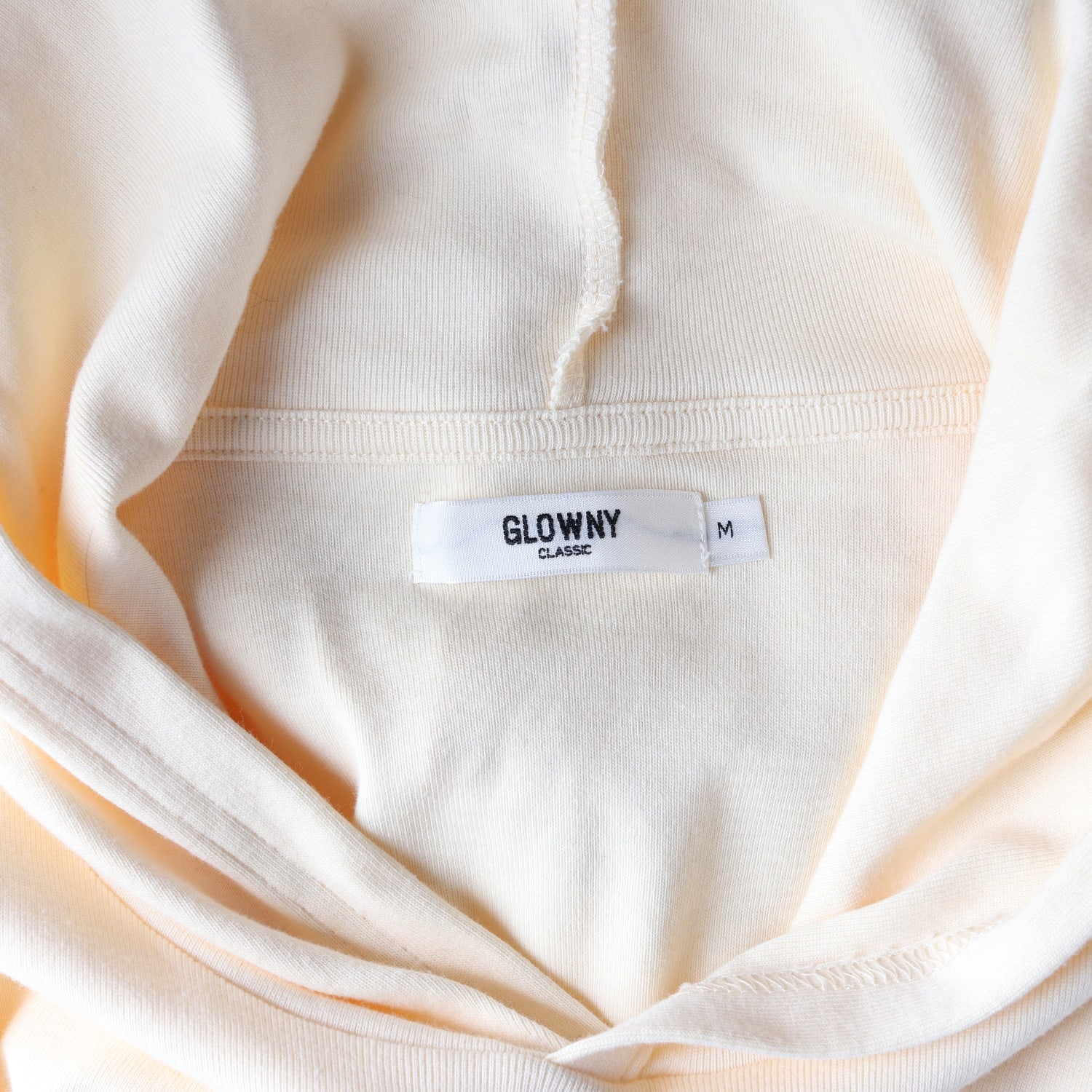 글로니 25FW G 컴포트 후디 크롭 후드티 버터  이미지 3