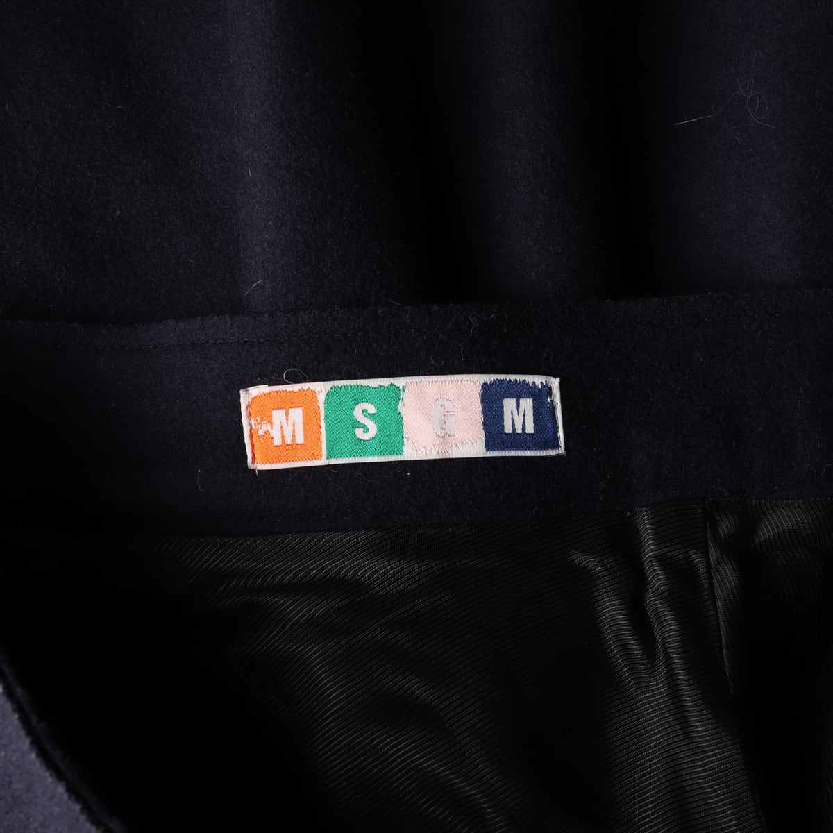엠에스지엠 MSGM 스타 패턴 울 80% 플레어 미니 스커트 치마  상세 이미지 3