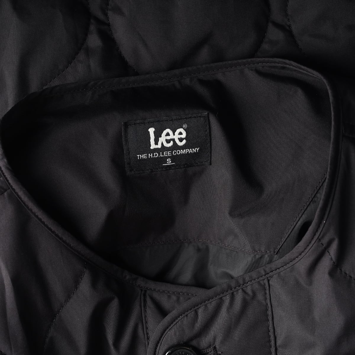 리 Lee 22FW 라운드 퀼팅 경량 패딩 재킷 상세 이미지 3