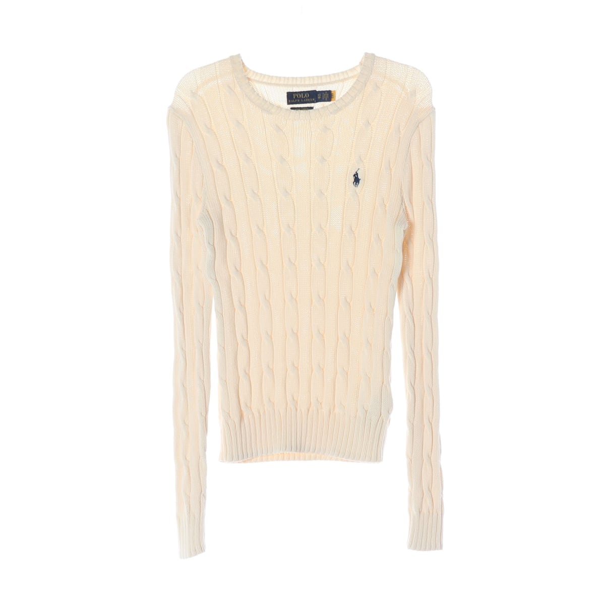 폴로 랄프 로렌 피마코튼 케이블 니트 스웨터 상세 이미지 1