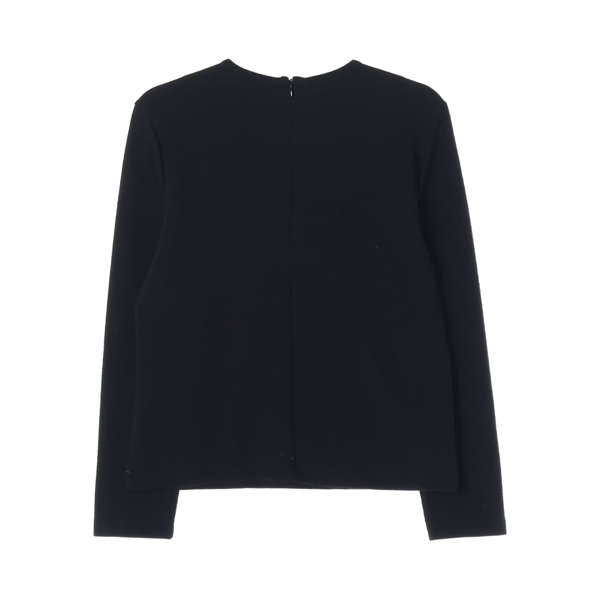 오르 ORR 22FW 리플 롱 슬리브 라운드넥 긴팔 티셔츠 블랙 상세 이미지 2