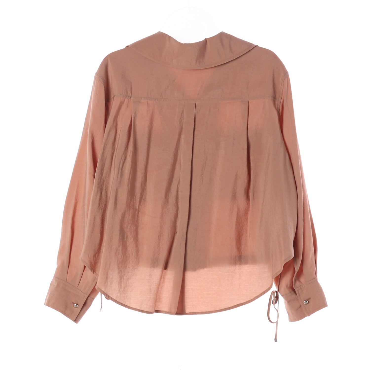 쉬즈미스 25SS 스트링 아웃포켓 오픈카라 셔츠 블라우스  이미지 2