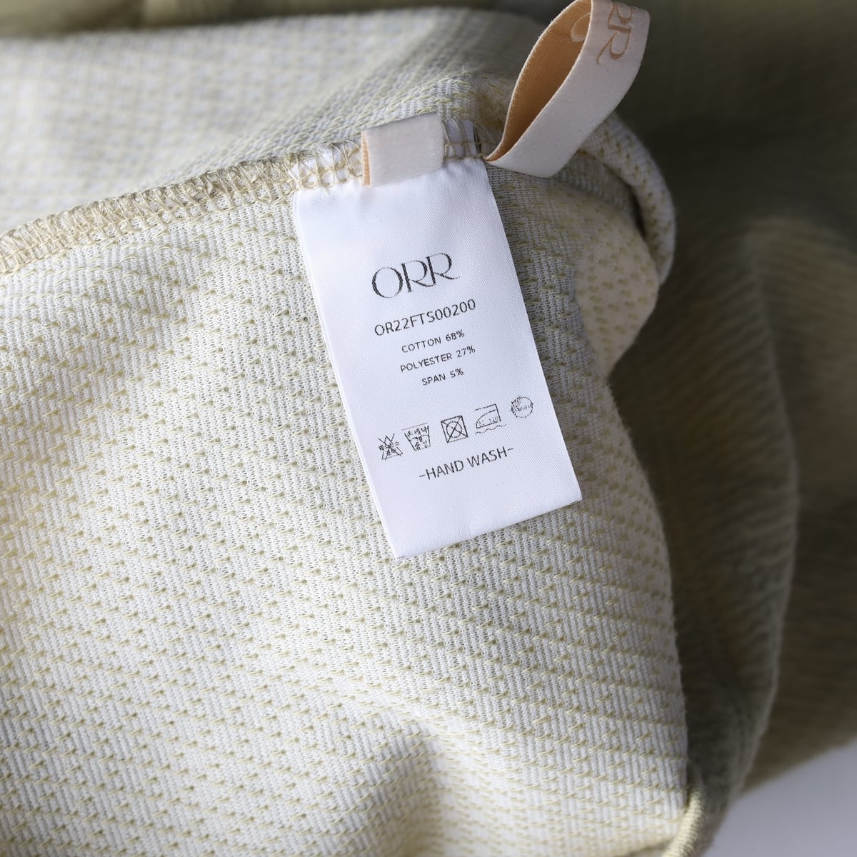 오르 ORR 22FW 리플 롱 슬리브 라운드넥 긴팔 티셔츠 상세 이미지 5