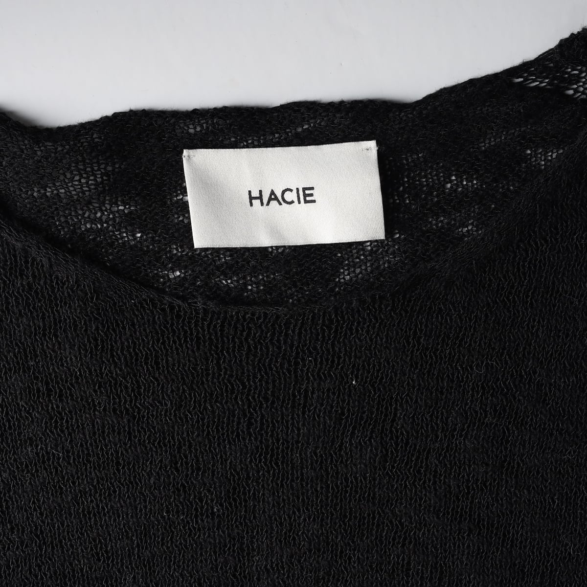 하시에 HACIE 루즈핏 크로셰 니트 스웨터 상세 이미지 3