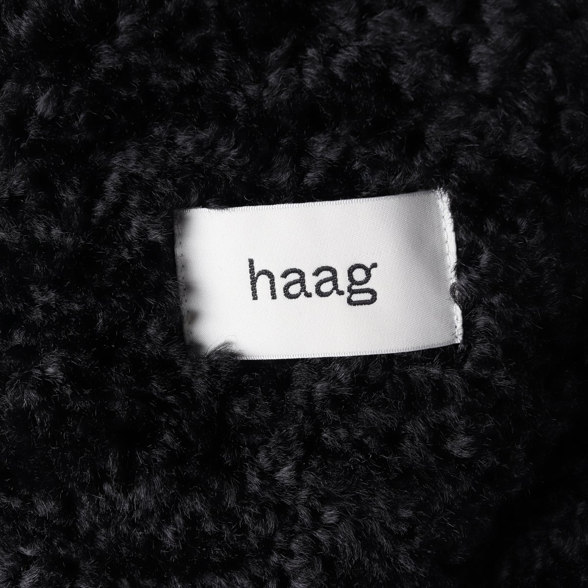 헤이그 HAAG 24FW 베어 시어링 무스탕 코트 상세 이미지 4