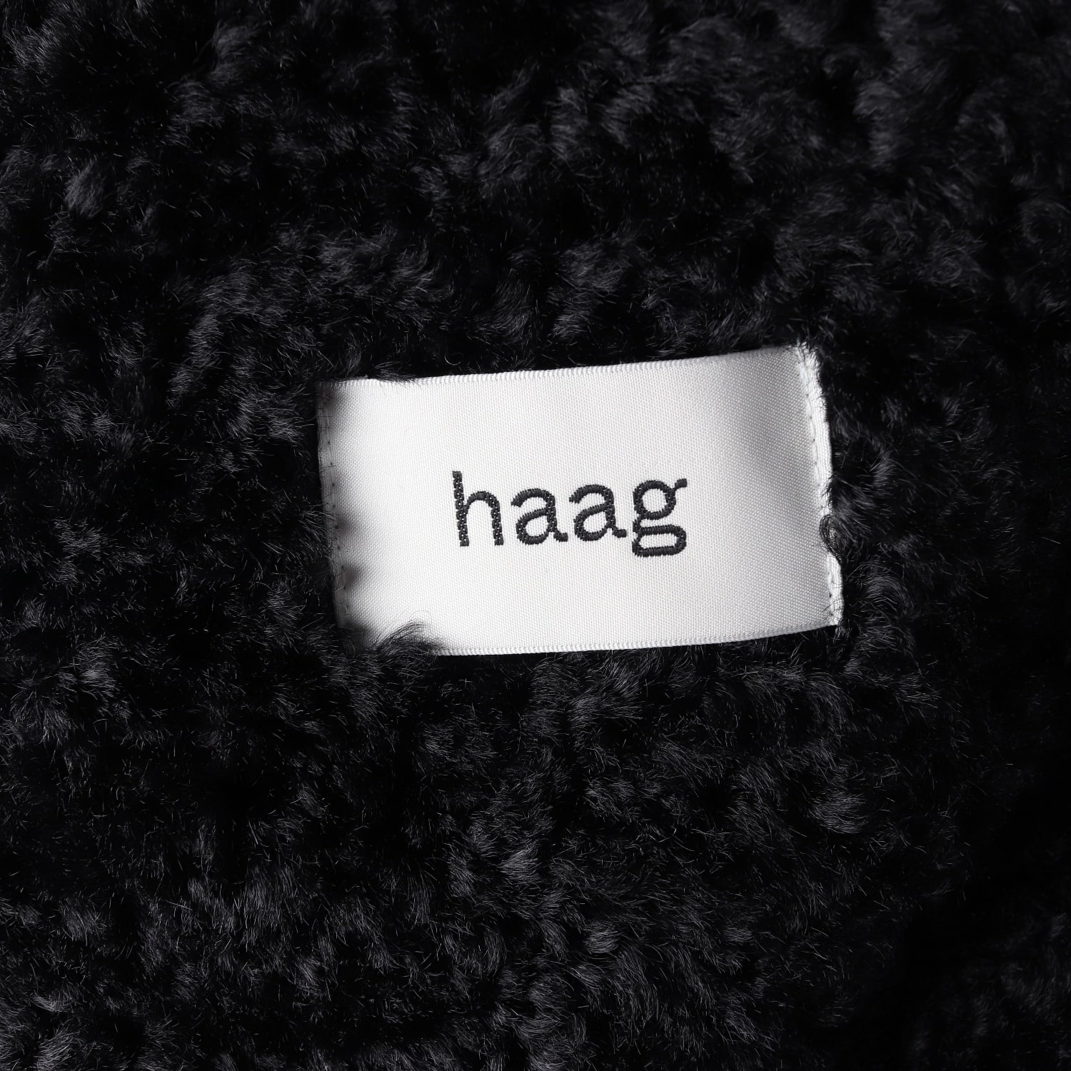 헤이그 HAAG 24FW 베어 시어링 무스탕 코트 이미지 4