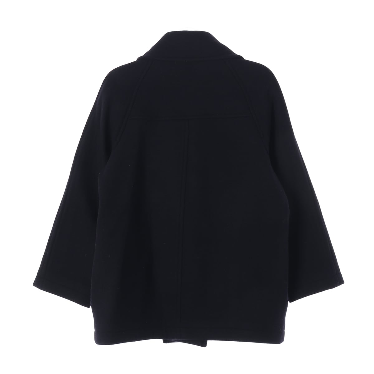 루에브르 22FW 울 블렌드 더블 버튼 하프 코트 상세 이미지 3