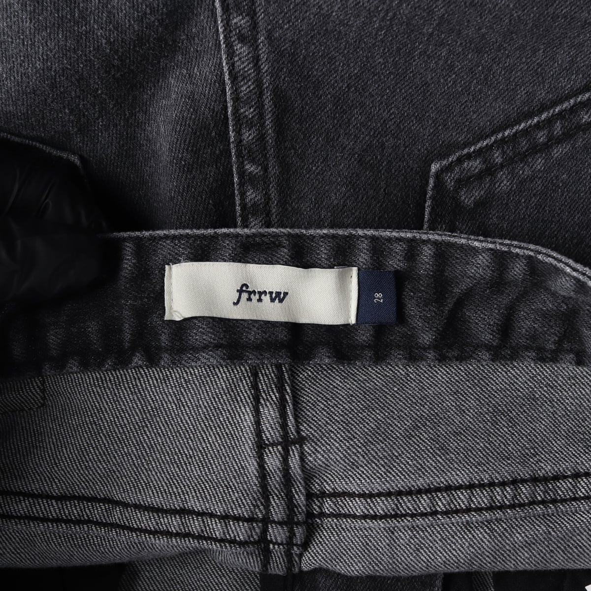 에프알알더블유 FFRW 22FW 데님 스트레이트핏 팬츠 청바지 상세 이미지 3