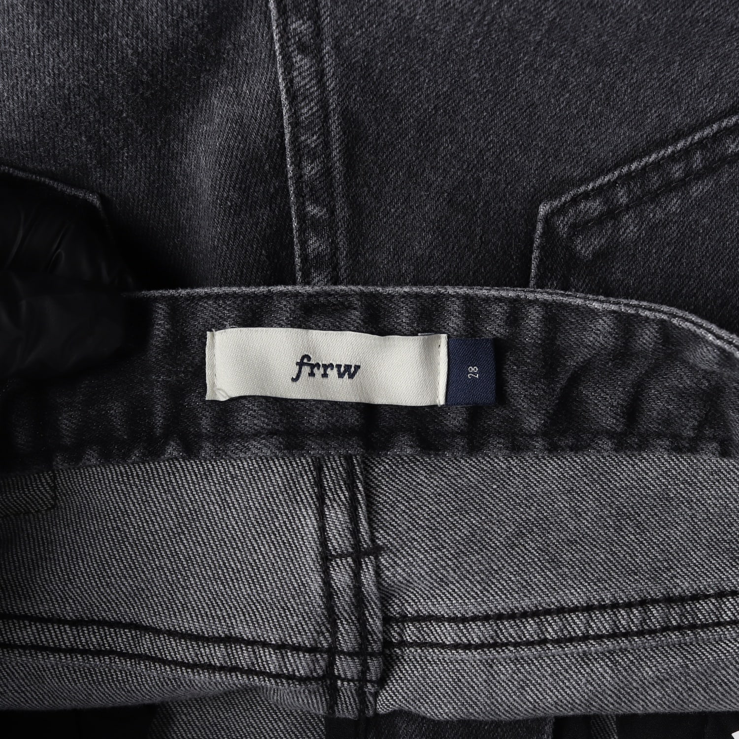 에프알알더블유 FFRW 22FW 데님 스트레이트핏 팬츠 청바지 이미지 3