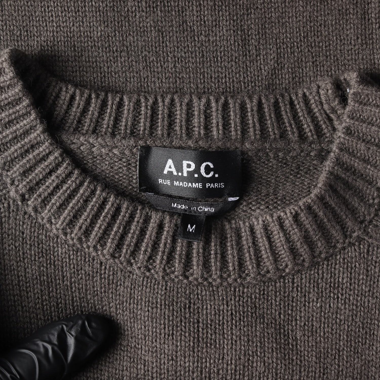 아페쎄 APC 울 야크 니트 스웨터 이미지 3