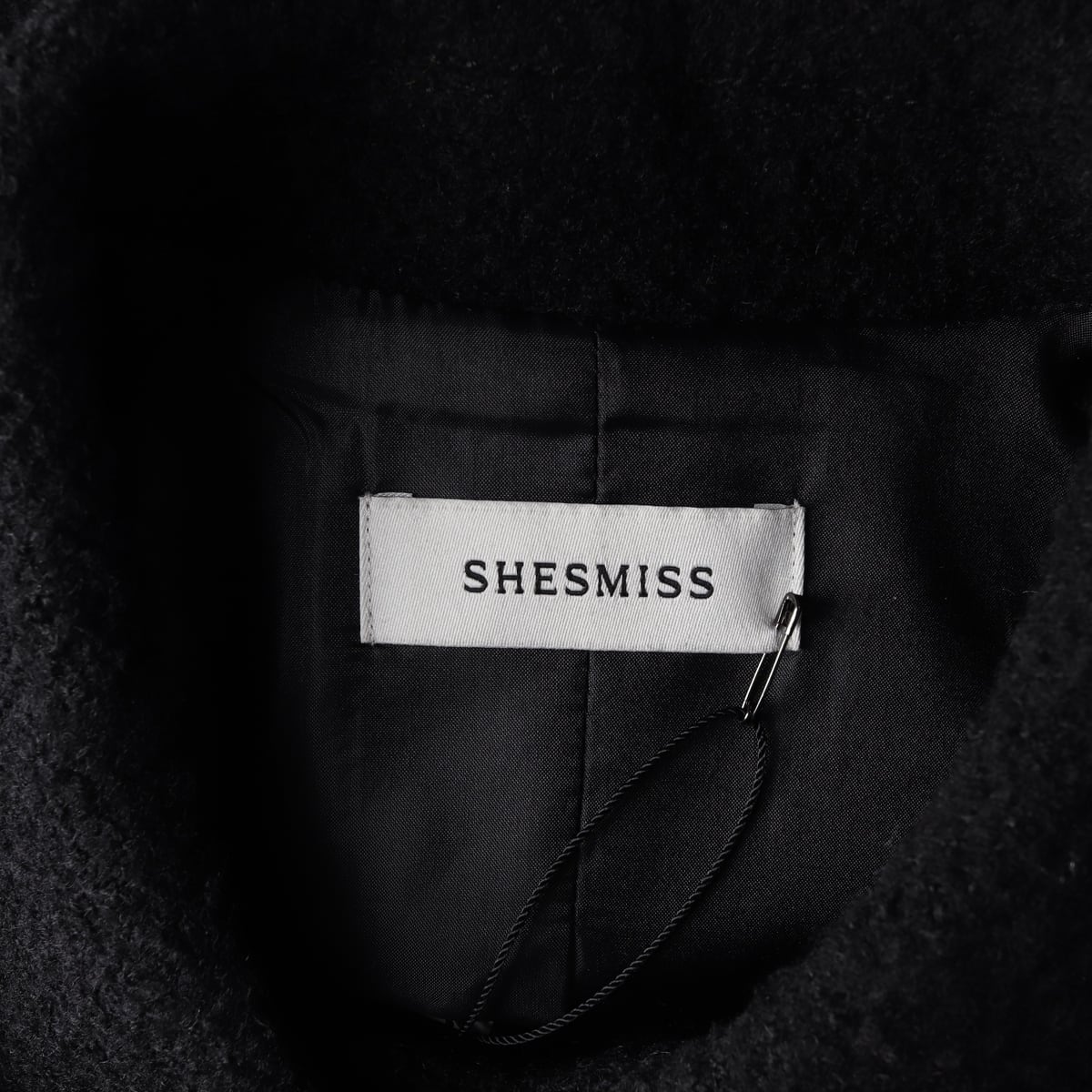 (새상품) 쉬즈미스 22FW 울 블렌드 재킷 숏 코트  상세 이미지 3