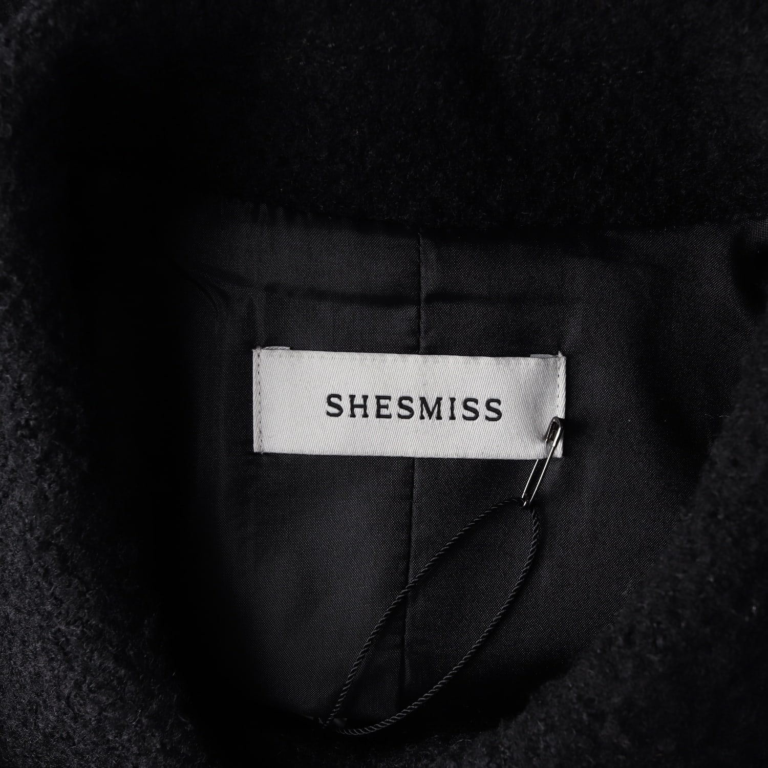 (새상품) 쉬즈미스 22FW 울 블렌드 재킷 숏 코트  이미지 3