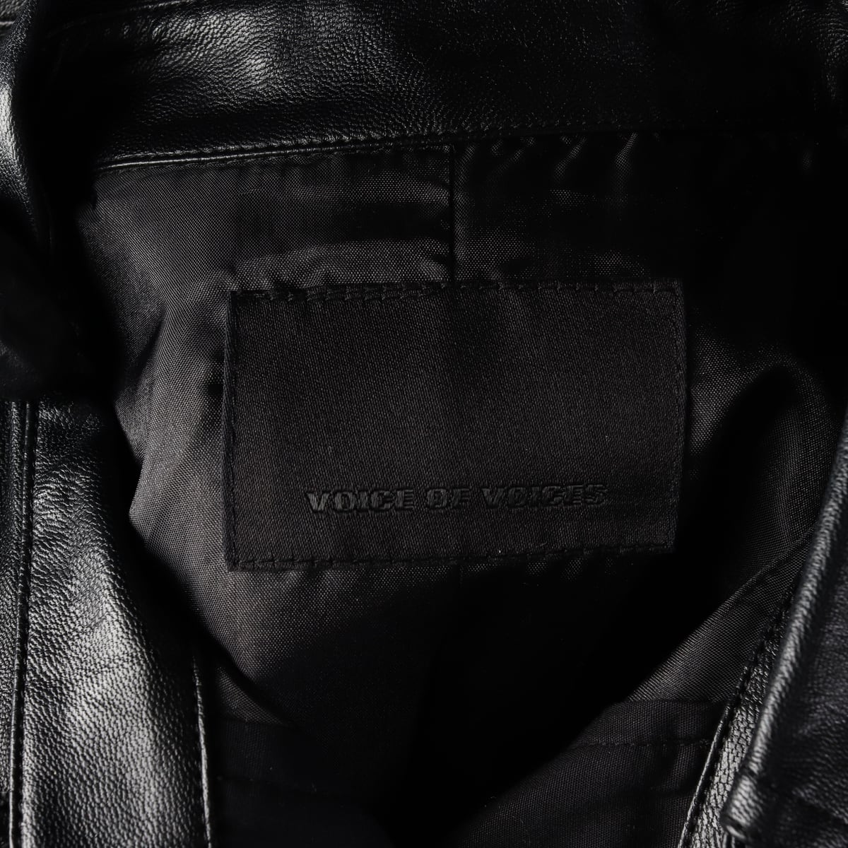 보브 VOV 20FW 글로시 레더 벨티드 반팔 롱 원피스 상세 이미지 3
