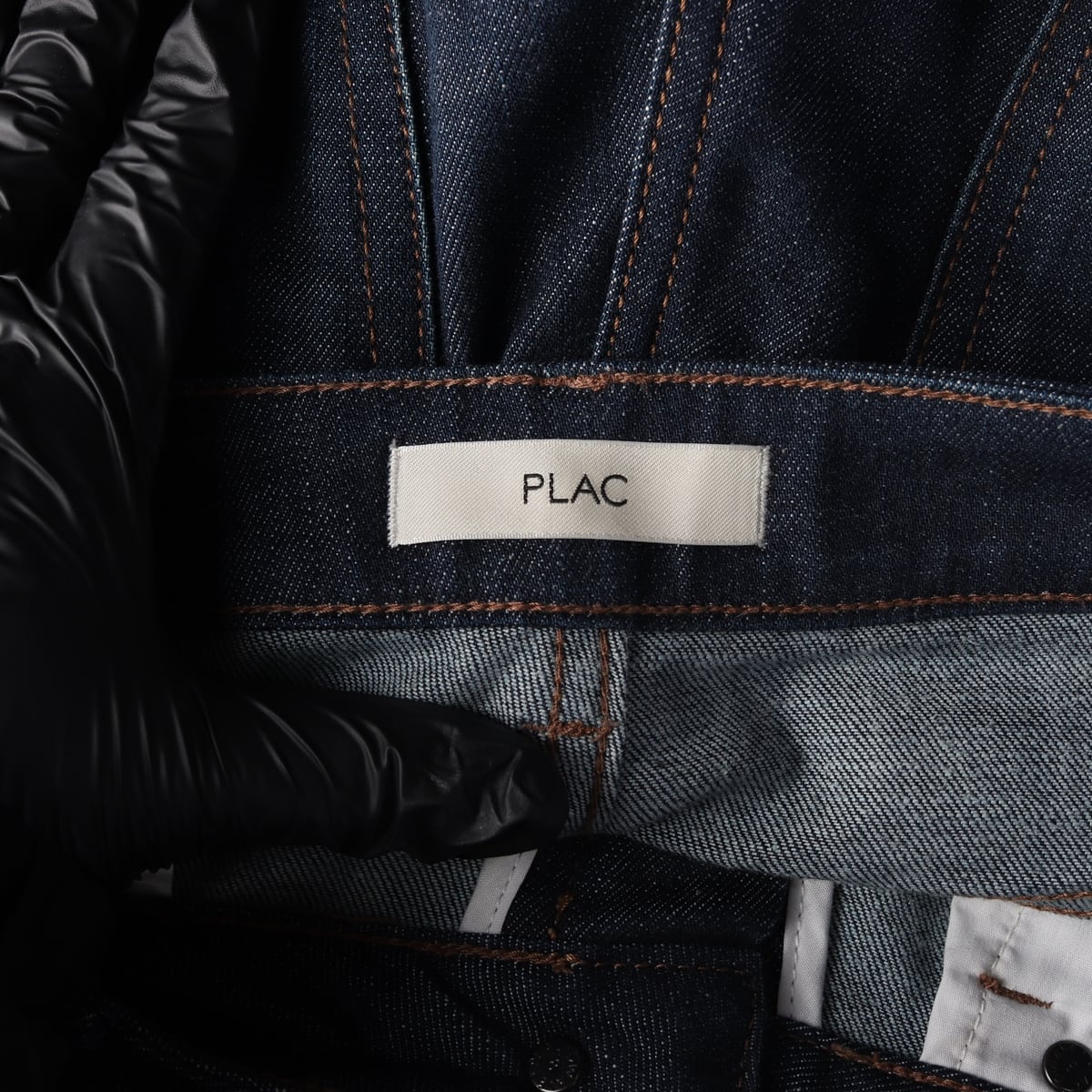 플랙 22FW 051 진청 워싱 스트레이트핏 데님팬츠 청바지  상세 이미지 3