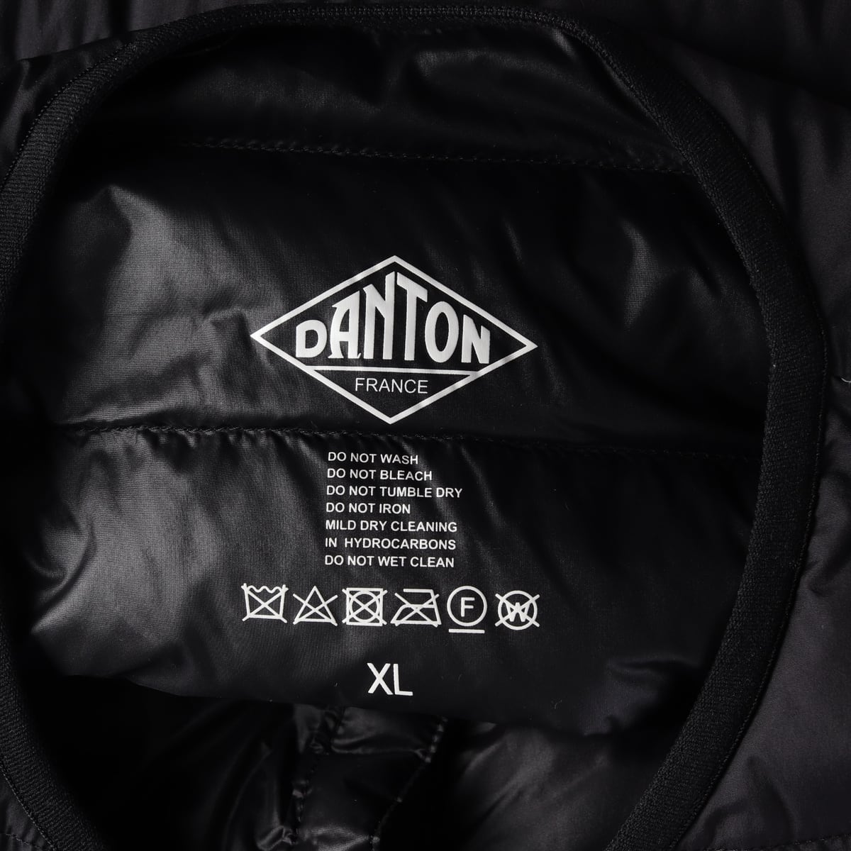 단톤 이너 크루넥 자켓 경량 패딩 다운 재킷 XL 상세 이미지 3