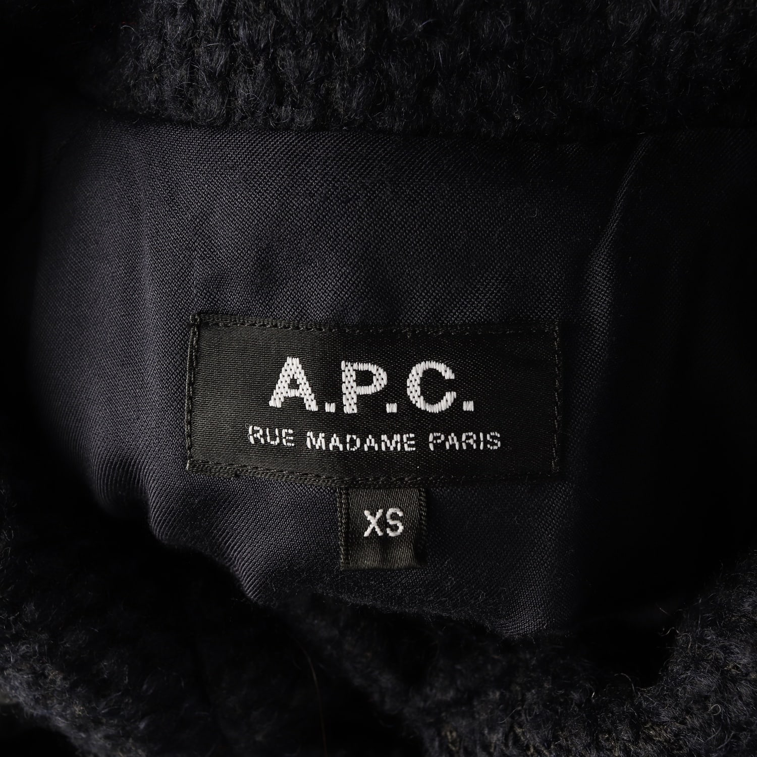 아페쎄 APC 블루 카반 마담 코트 더블 버튼 울 블렌드 숏 코트 이미지 3