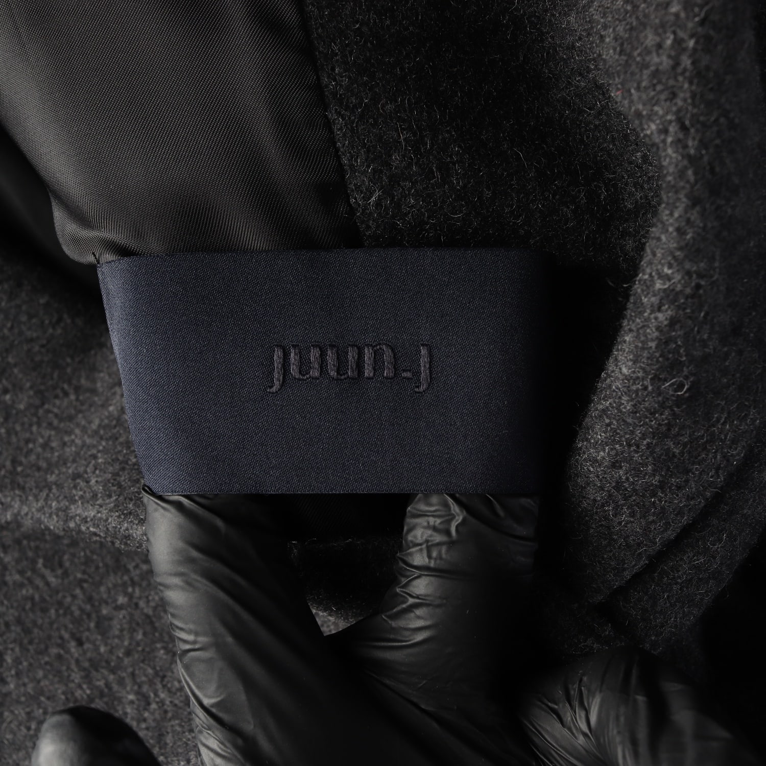 준지 21FW 울 캐시미어 블렌드 블레이저 재킷 코트 자켓 차콜  이미지 3