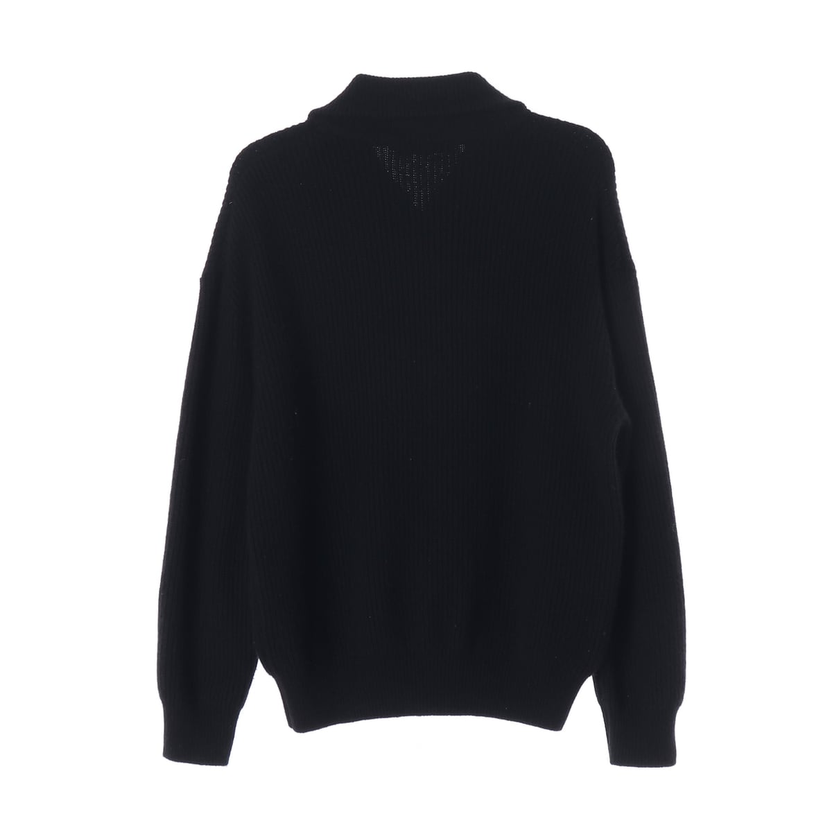 넌블랭크 24FW 울 캐시미어 카멜 카라 니트 집업 가디건 상세 이미지 2