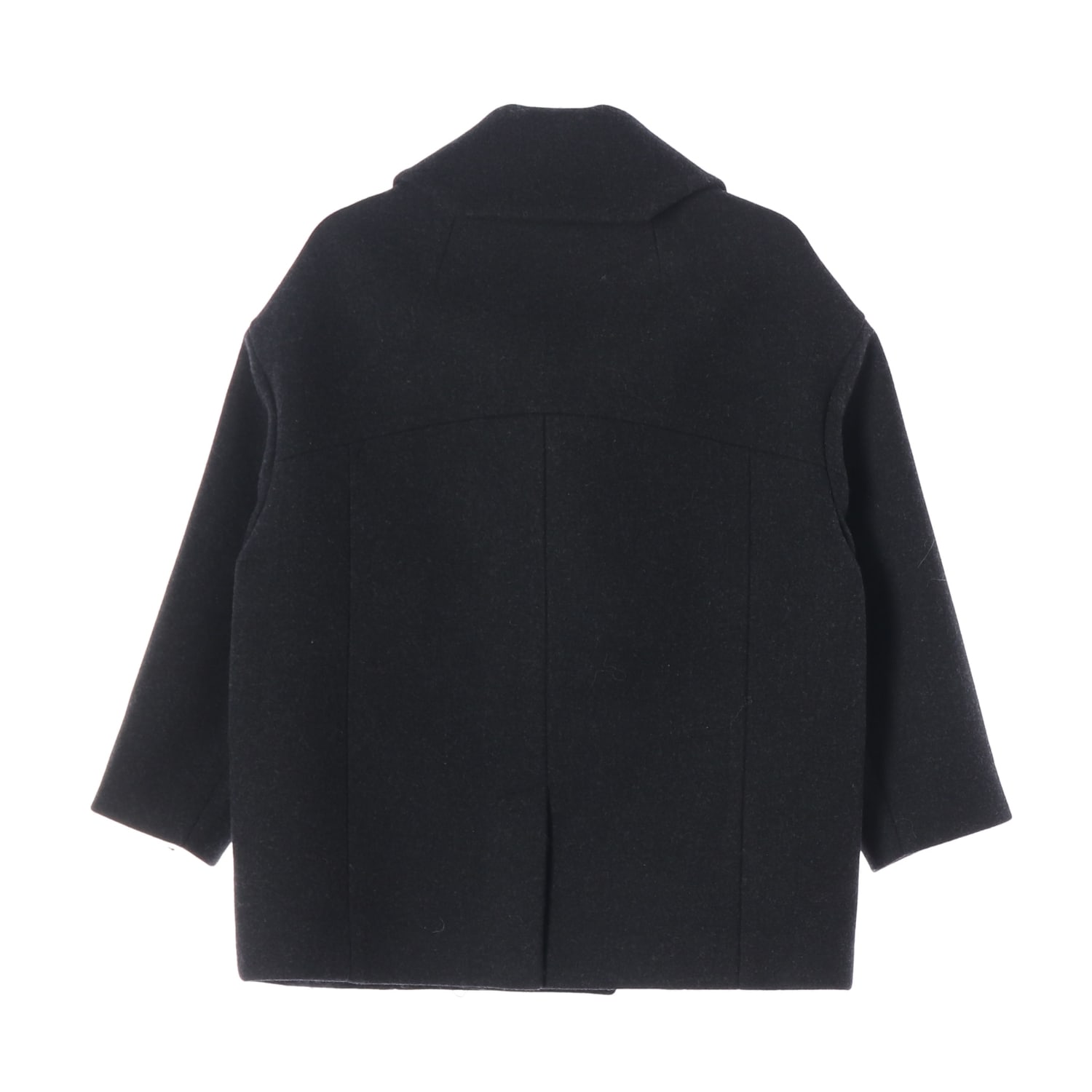 르메메 23FW 울 블렌드 CIEL 씨엘 하프 코트 그레이 이미지 2