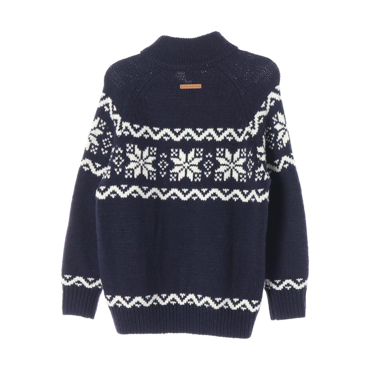 마리떼 프랑소와 저버 25FW 노르딕 코위찬 네이비 울 니트 가디건 상세 이미지 2