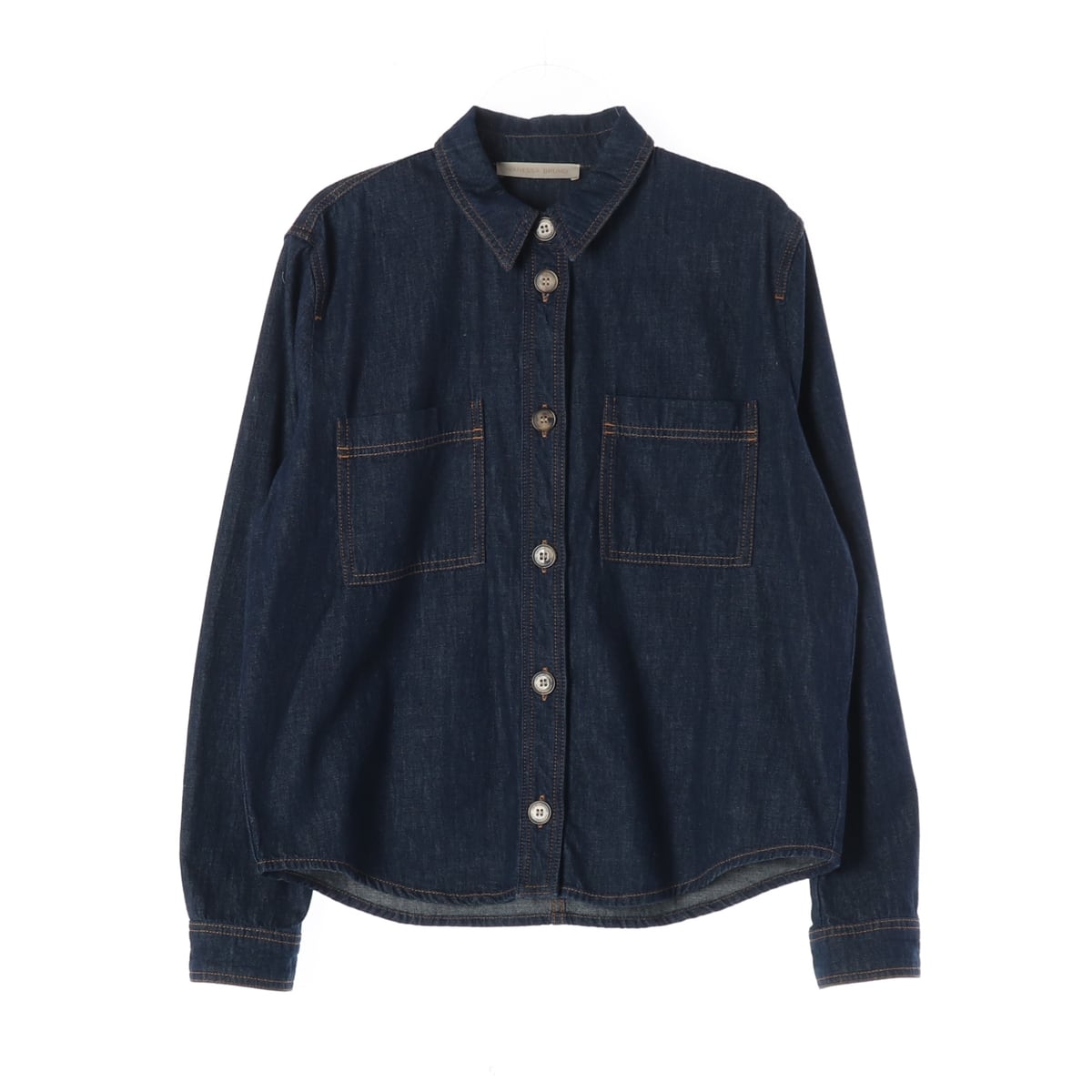 바네사브루노 23FW 진청 데님 셔츠 상세 이미지 1