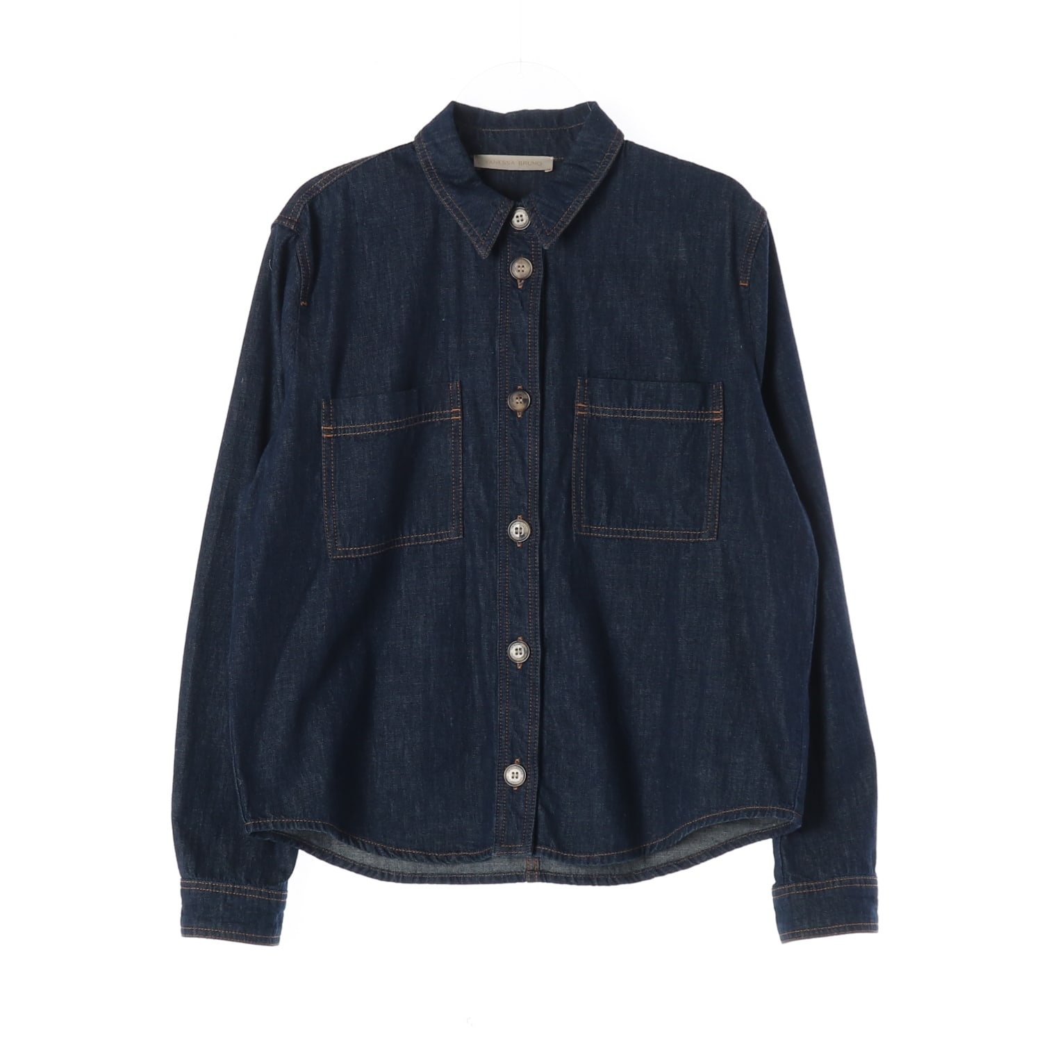바네사브루노 23FW 진청 데님 셔츠 이미지 1