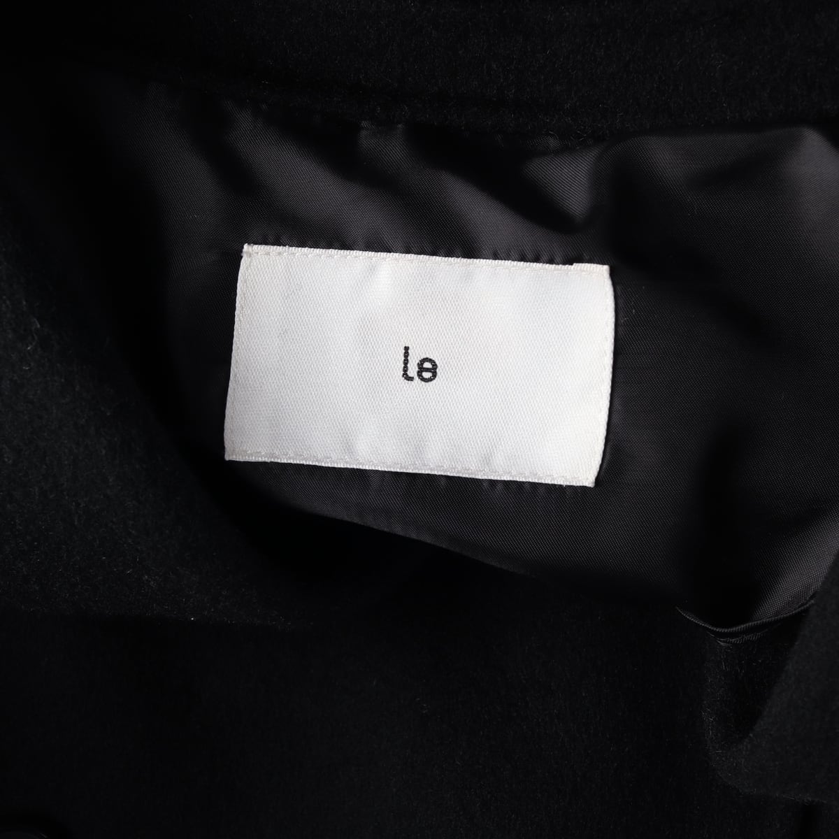 르 Le 핸드메이드 울 더블 버튼 롱 코트 상세 이미지 3