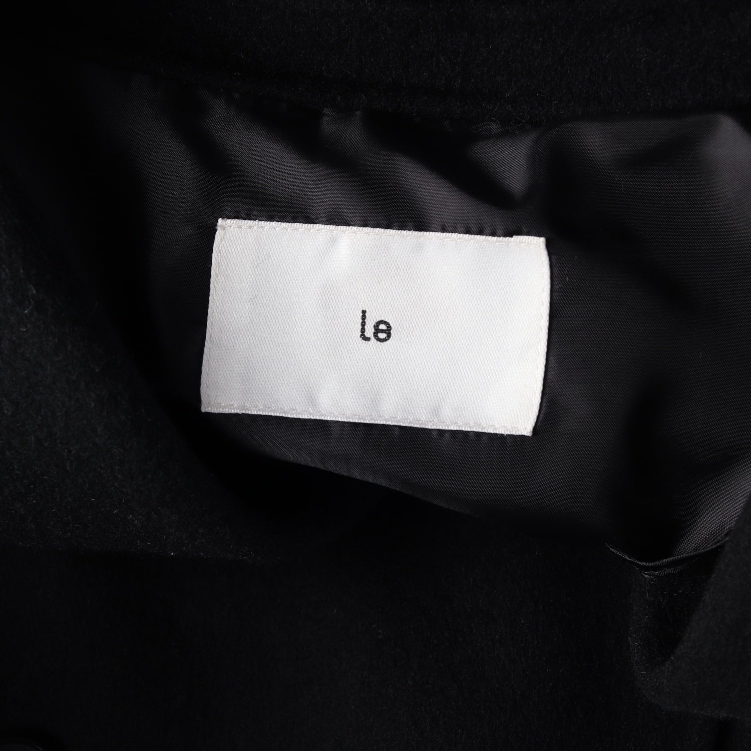 르 Le 핸드메이드 울 더블 버튼 롱 코트 이미지 3