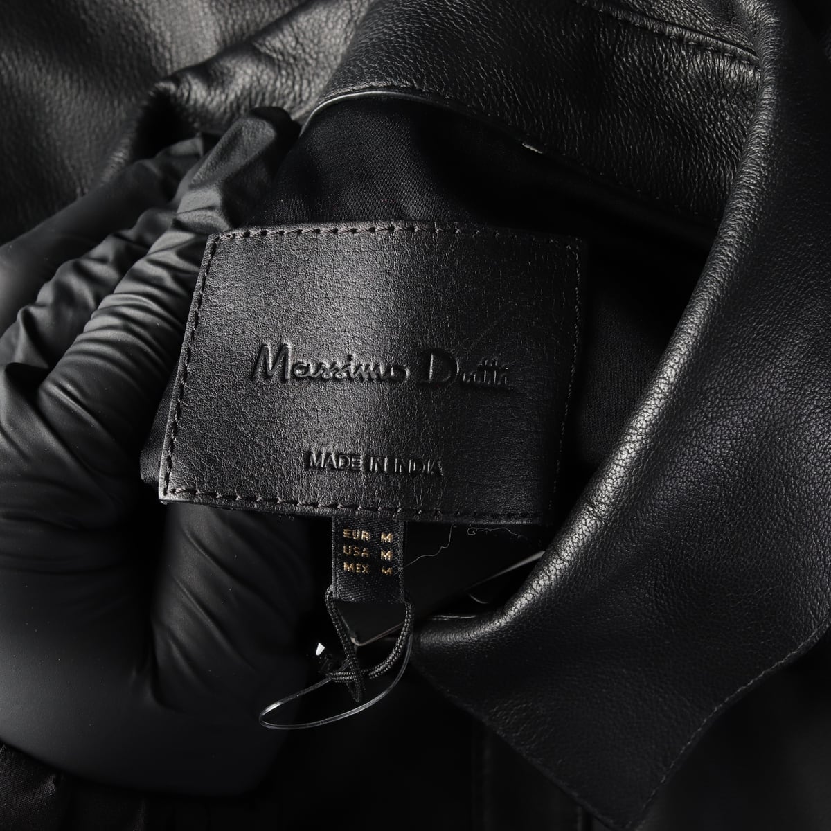 (새상품) 마시모두띠 양가죽 램스킨 오버핏 롱 셔츠 재킷 상세 이미지 3