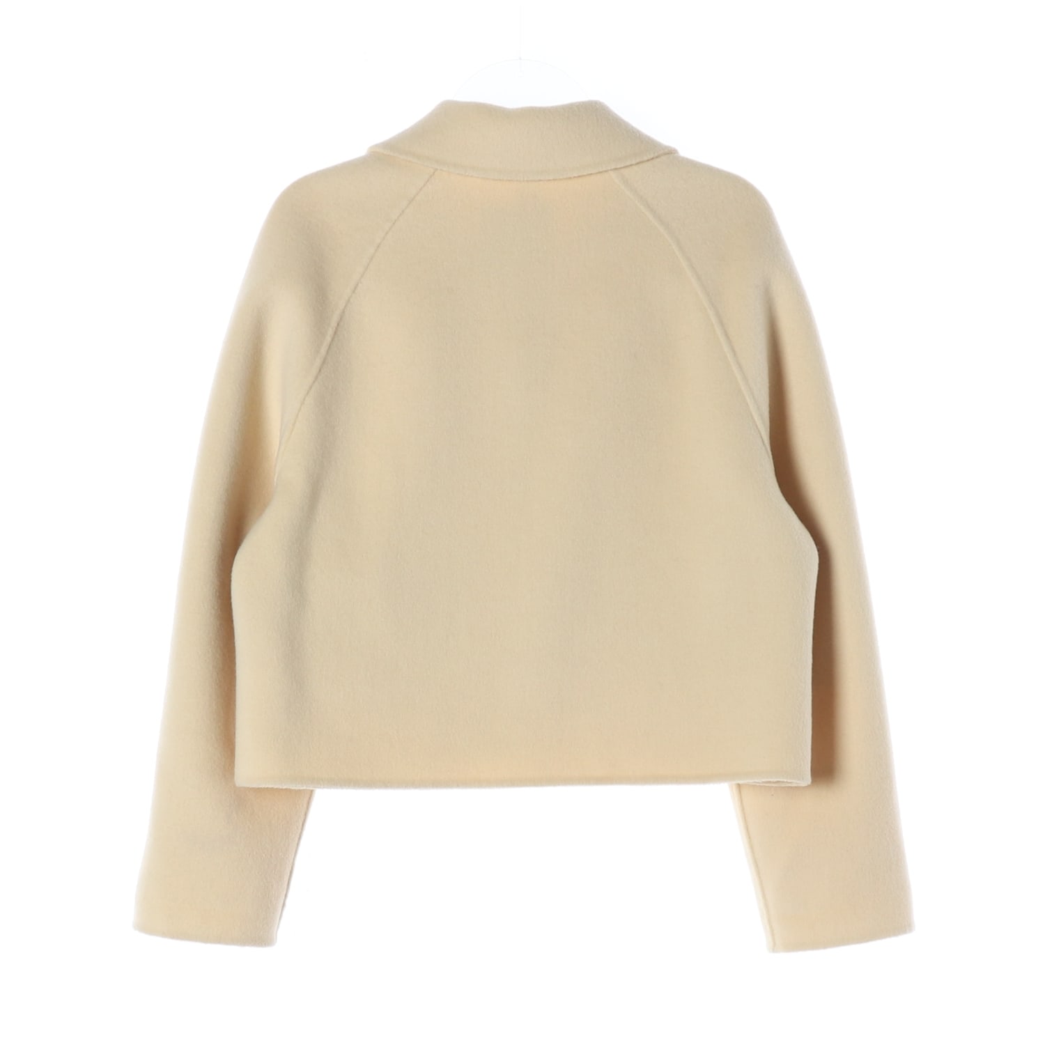룩캐스트 23FW 울 블렌드 헤이즐 핸드메이드 재킷 숏 코트  이미지 2
