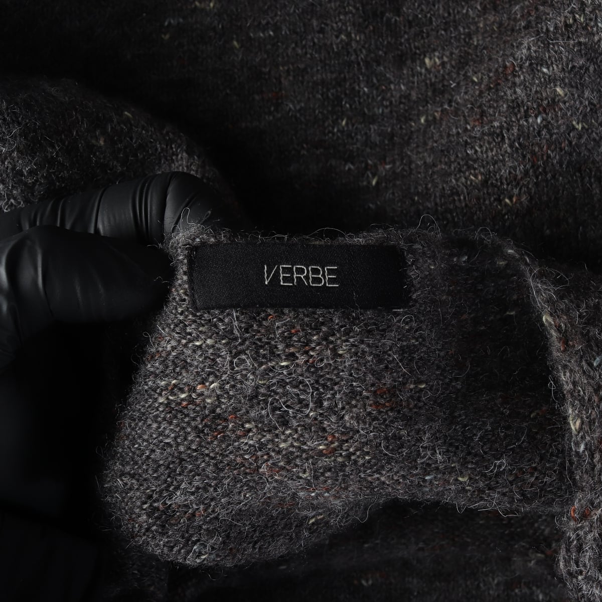 베르브 21FW 울 블렌드 슬리브리스 나시 니트 롱 원피스 상세 이미지 3