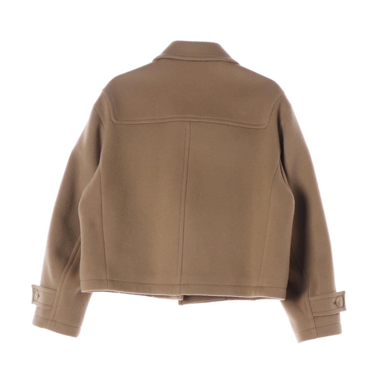 구호플러스 23FW 울 100% 시그니처 더플 크롭 코트 상세 이미지 2