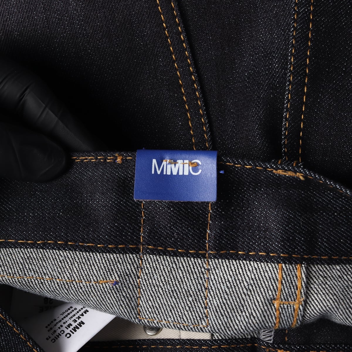 (새상품) 엠엠아이씨 MMIC 스트레이트핏 데님 팬츠 상세 이미지 3