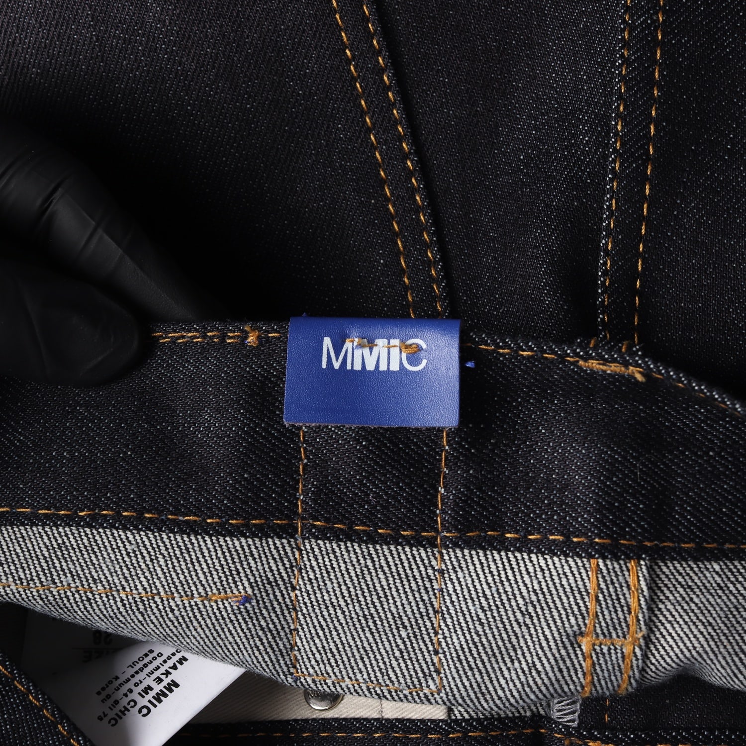 (새상품) 엠엠아이씨 MMIC 스트레이트핏 데님 팬츠 이미지 3