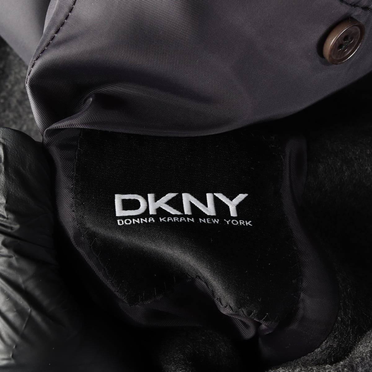 디케이엔와이 DKNY 울 블렌드 싱글 코트 상세 이미지 3