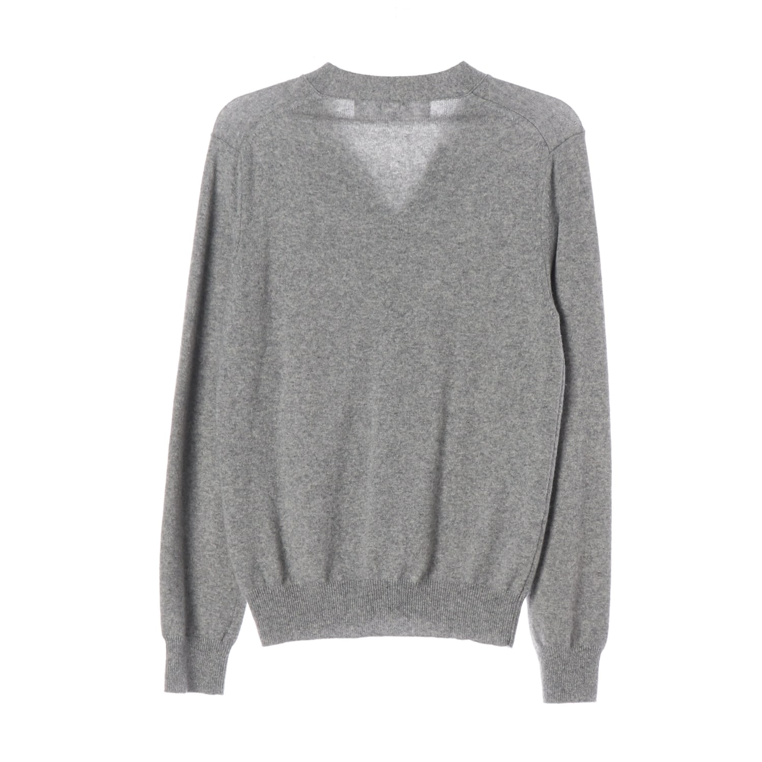 꼼데가르송 23FW 하트 와펜 라운드 울 가디건 그레이 S 이미지 2