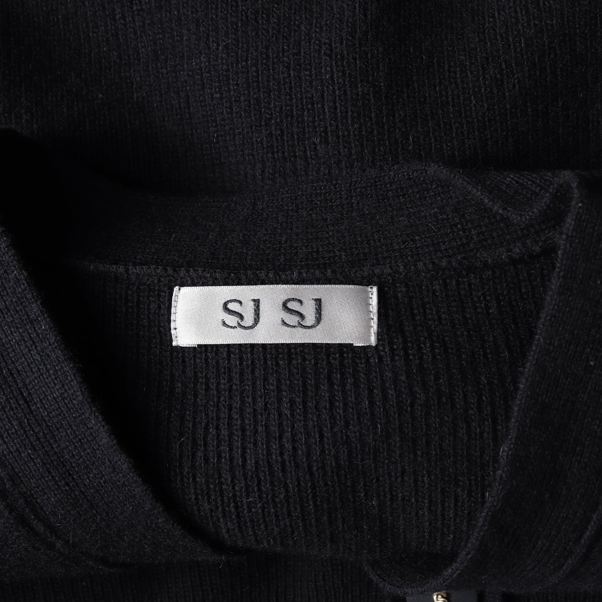 에스제이에스제이 SJSJ 22FW 울 캐시미어 블렌드 세일러 칼라 니트 가디건 상세 이미지 3