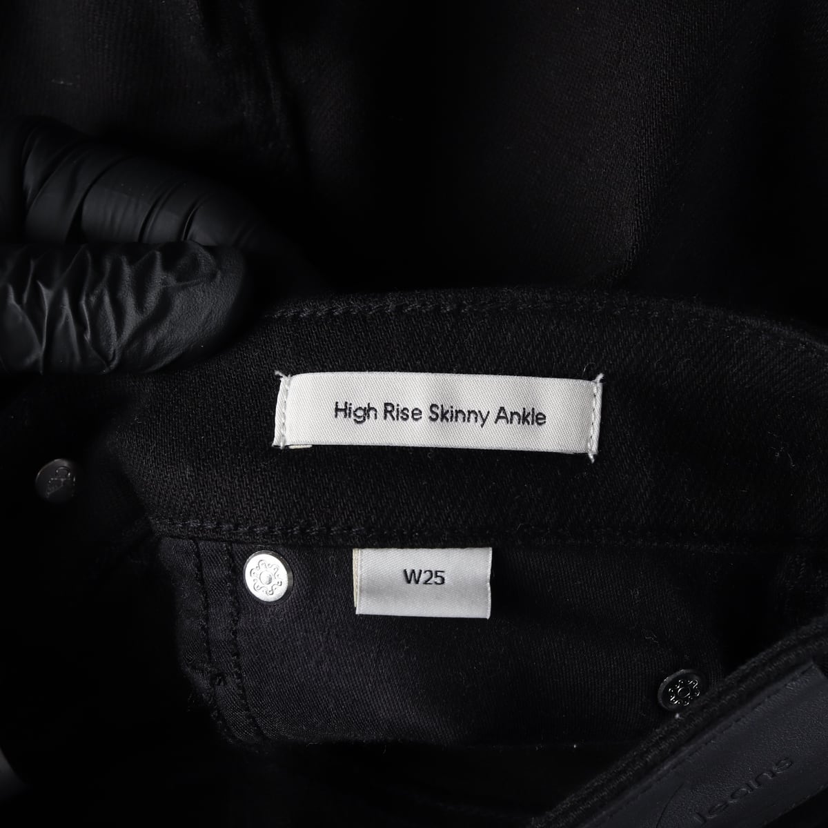 캘빈클라인 24FW 하이 라이즈 스키니 앵클 진 상세 이미지 4