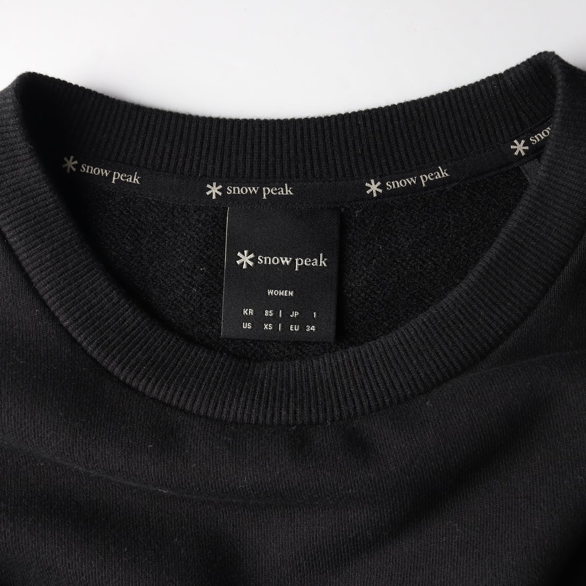 스노우피크 22FW 랜드 우먼스 우븐 포켓 기모 맨투맨 스웨트셔츠 상세 이미지 3