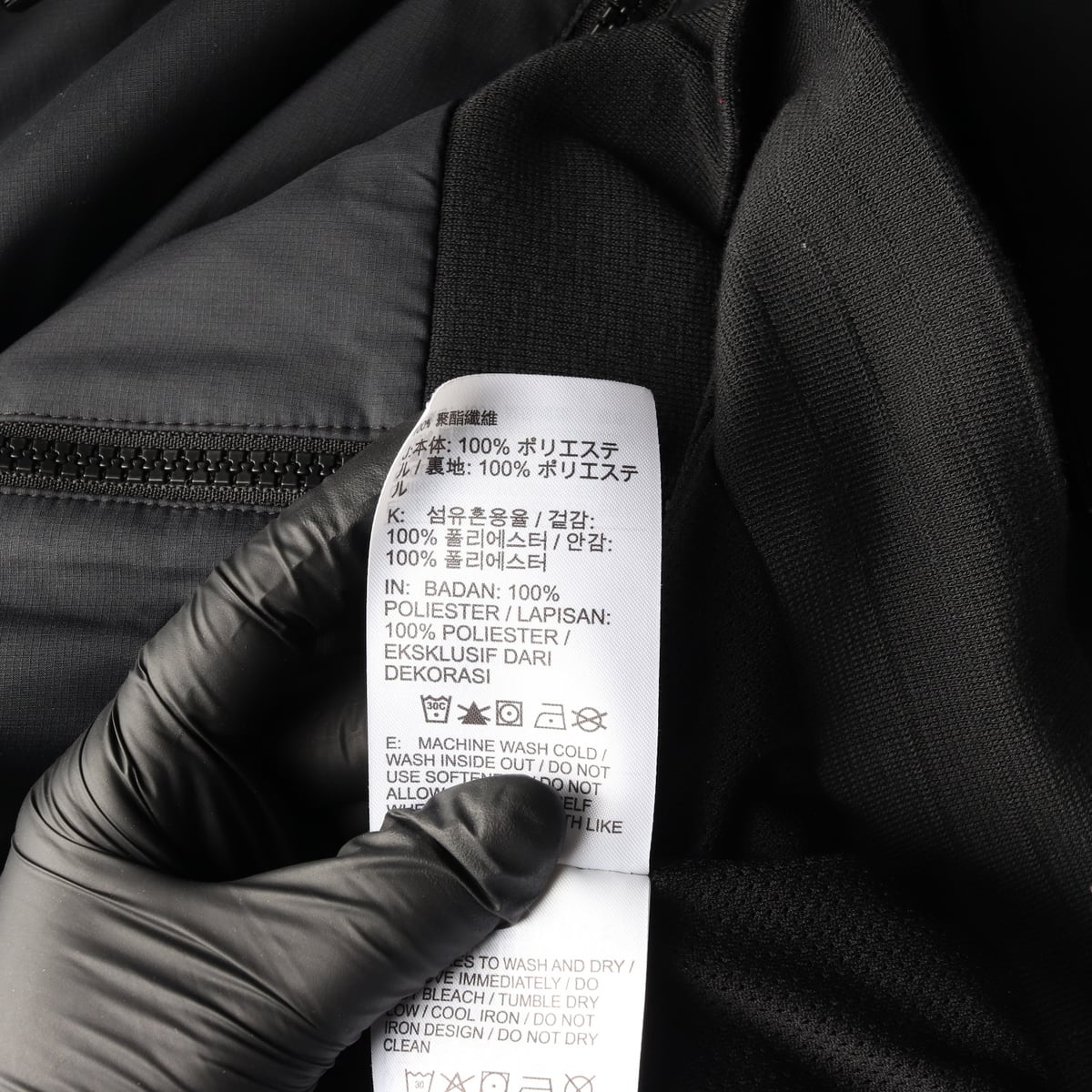 나이키 후드 바람막이 재킷 점퍼 블랙  상세 이미지 5